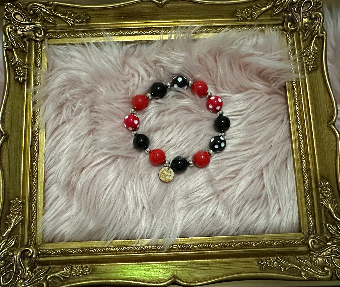 Gorgeous Ruby & Onyx Pearl Necklaces for Pets
